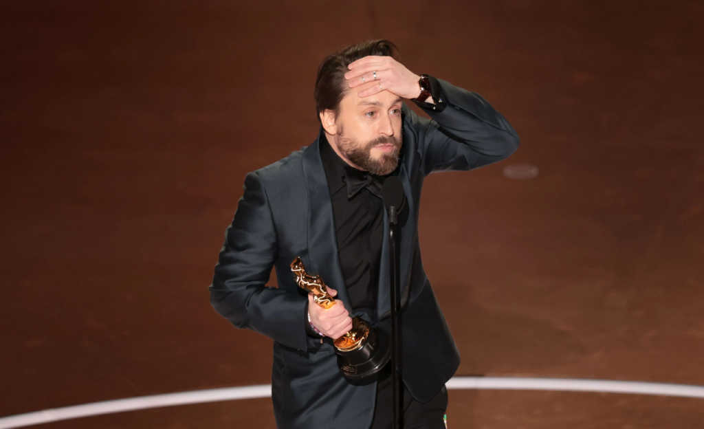 Oscar 2025:  Melhor Ator Coadjuvante: Kieran Culkin ("A Real Pain")